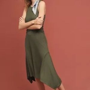 Anthropologie Ribbed Kingsolver Dress Small
